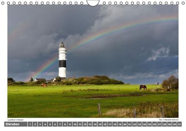 Produktbild: Nordsee - Impressionen einer Landschaft am Meer (Wandkalender immerw&auml;hrend DIN A4 quer)
