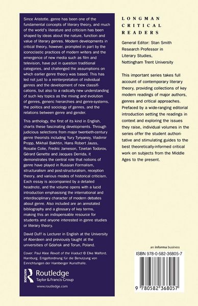 Produktbild: Modern Genre Theory