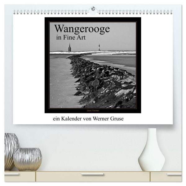 Produktbild: Wangerooge in Fine Art (hochwertiger Premium Wandkalender 2026 DIN A2 quer), Kunstdruck in Hochglanz