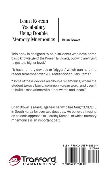 Produktbild: Learn Korean Vocabulary Using Double Memory Mnemonics