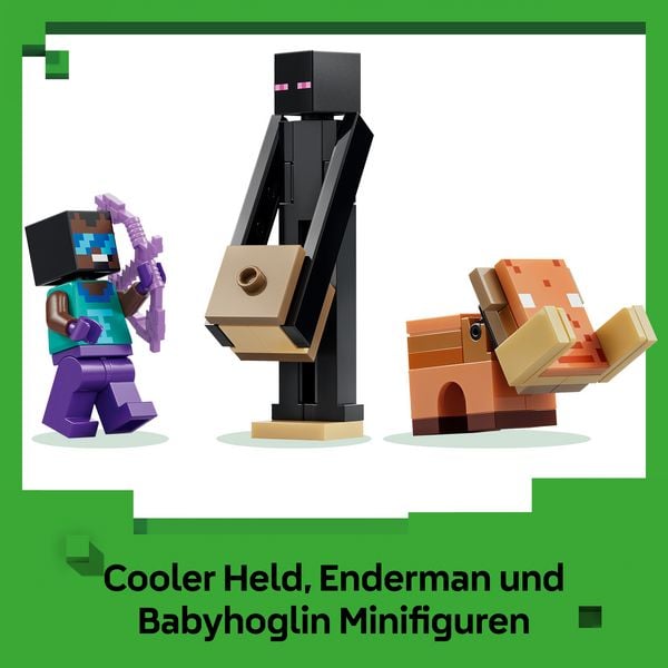 Produktbild: LEGO Minecraft 21584 Reise durch Nether und Endportal, Spielzeug ab 7