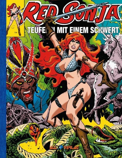 Red Sonja Gesamtausgabe 2, Gebundene Ausgabe von Bruce Jones , Frank Thorne, All Verlag, 9783968043449
