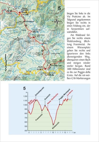 Produktbild: Italien: Franziskusweg von Florenz nach Rom
