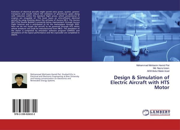 Produktbild: Design & Simulation of Electric Aircraft with HTS Motor