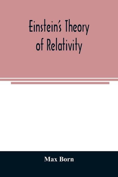 Produktbild: Einstein's theory of relativity