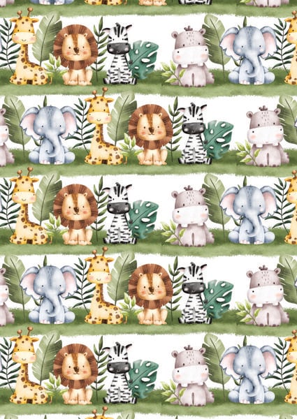 Produktbild: Geschenkpapier "Tiere"