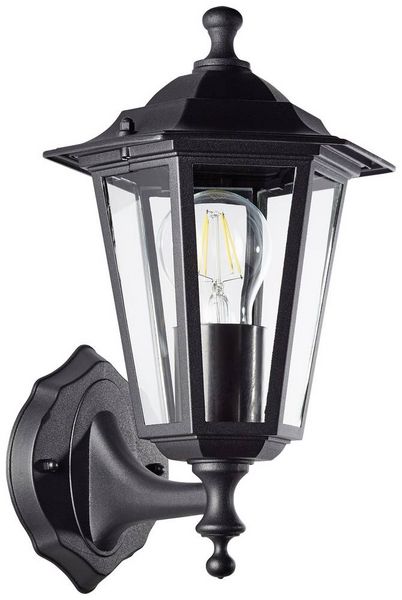 Produktbild: Brilliant Carleen 90986A06 Au&szlig;enwandleuchte E27 Schwarz