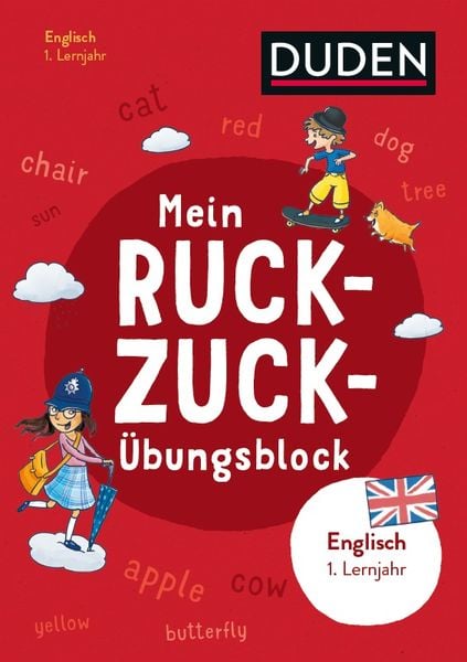 Mein Ruckzuck-Übungsblock Englisch 1. Lernjahr, Taschenbuch von Kattrin Stier, Duden ein Imprint von Cornelsen Verlag GmbH, 9783411747641
