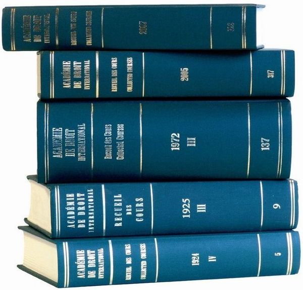 Produktbild: Recueil Des Cours, Collected Courses, Tome 432