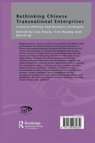 Produktbild: Rethinking Chinese Transnational Enterprises