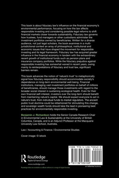 Produktbild: Fiduciary Law and Responsible Investing