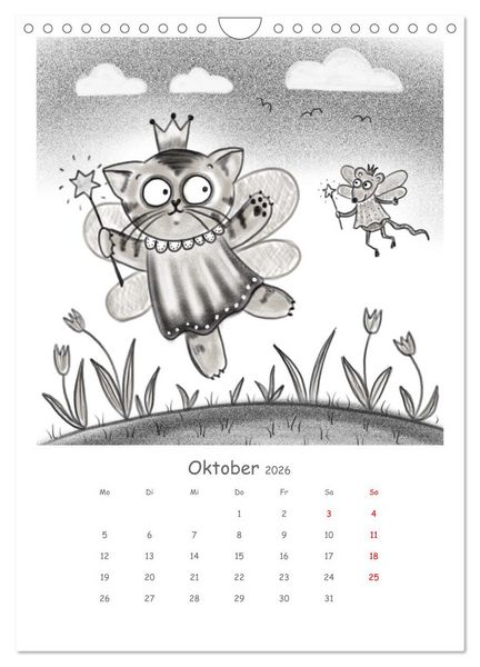 Produktbild: LEOPOLD DER DRITTE - Ein unglaublich liebenswerter Kater (Wandkalender 2026 DIN A4 hoch), CALVENDO Monatskalender