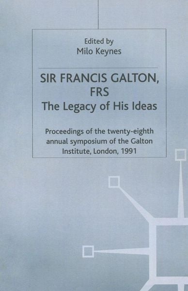 Produktbild: Sir Francis Galton, FRS