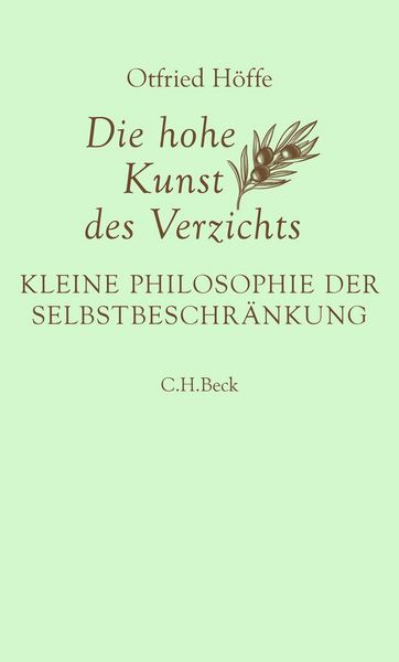 Produktbild: Die hohe Kunst des Verzichts