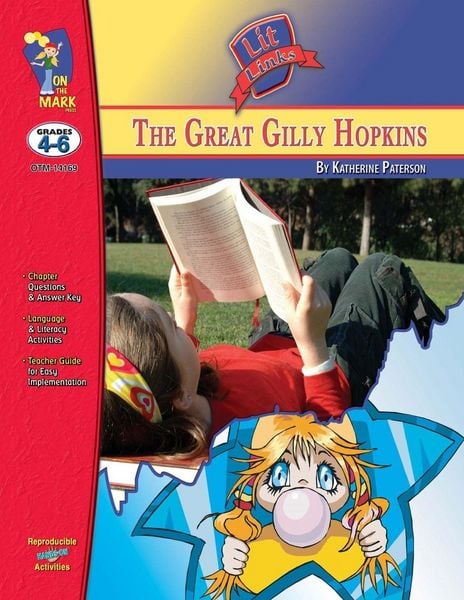 Produktbild: The Great Gilly Hopkins, by Katherine Patterson Lit Link Grades 4-6