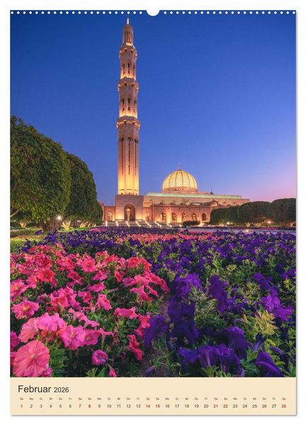 Produktbild: Oman - Sch&auml;tze der Arabischen Halbinsel (hochwertiger Premium Wandkalender 2026 DIN A2 hoch), Kunstdruck in Hochglanz