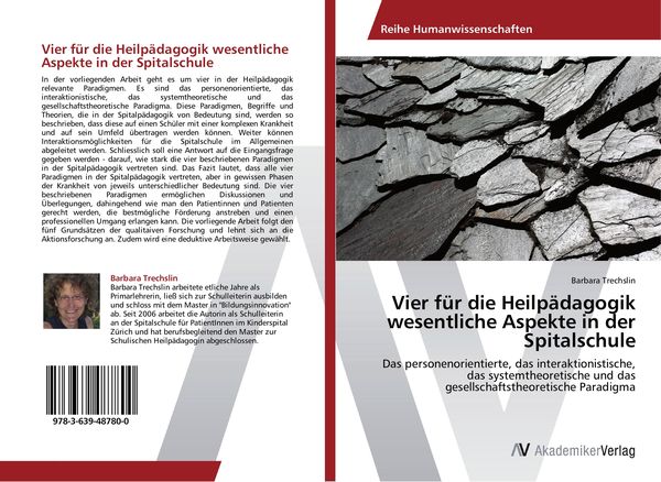 Produktbild: Vier f&uuml;r die Heilp&auml;dagogik wesentliche Aspekte in der Spitalschule