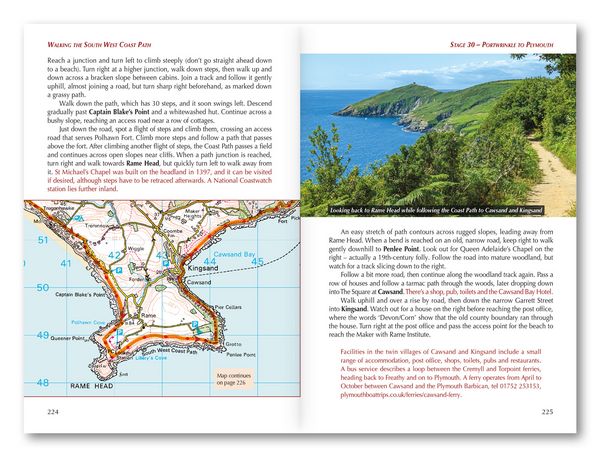Produktbild: Walking the South West Coast Path