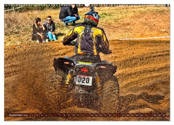 Produktbild: Quad - so cool (Wandkalender 2026 DIN A2 quer), CALVENDO Monatskalender