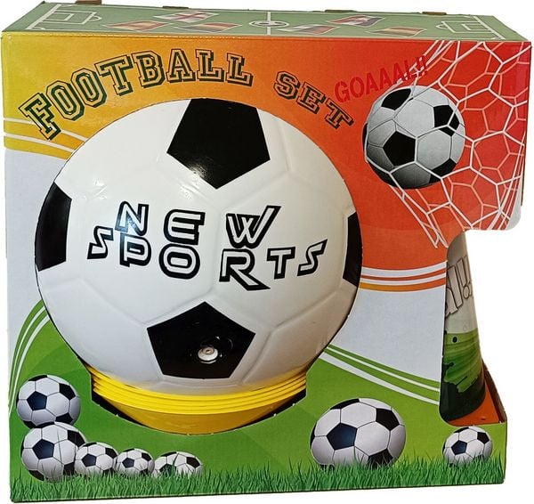 Produktbild: New Sports Fu&szlig;ball Trainings-Set, 9-teilig