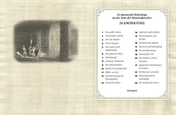 Produktbild: Der Fluch der Mumie Adventskalender der Logikr&auml;tsel
