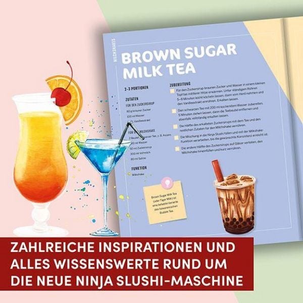 Produktbild: Die 150 besten Rezepte f&uuml;r die Ninja Slushi