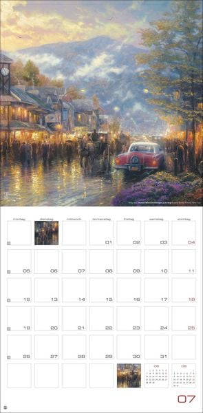 Produktbild: Thomas Kinkade: Land of Light Broschurkalender 2027