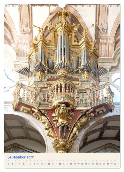 Produktbild: Orgel Giganten (Wandkalender 2027 DIN A3 hoch), CALVENDO Monatskalender