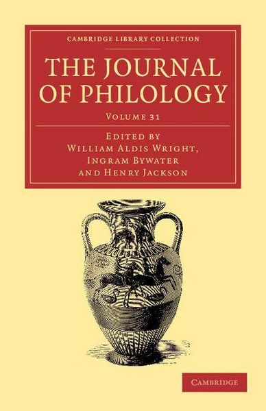 Produktbild: The Journal of Philology