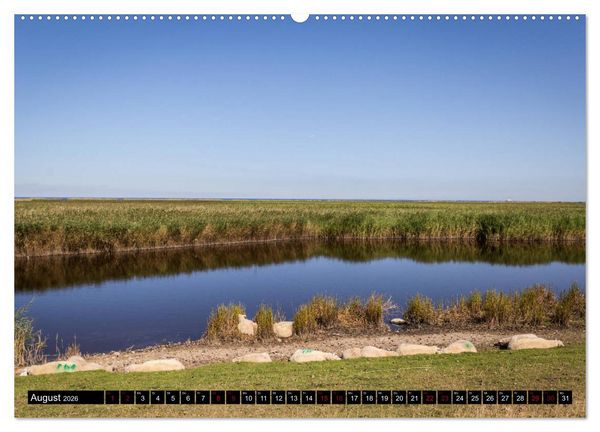 Produktbild: Insel Fehmarn - Impressionen eines Sommertages an der Ostsee (Wandkalender 2026 DIN A2 quer), CALVENDO Monatskalender