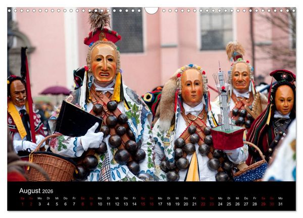 Produktbild: Die Rottweiler Fastnacht (Wandkalender 2026 DIN A3 quer), CALVENDO Monatskalender