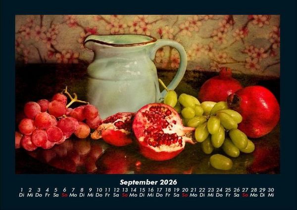 Produktbild: Obstkalender 2026 Fotokalender DIN A4
