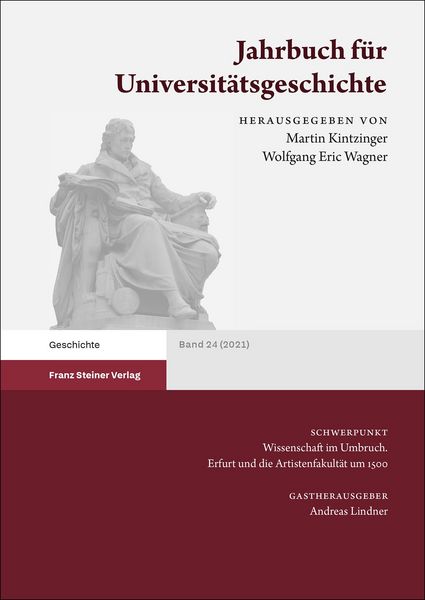 Produktbild: Jahrbuch f&uuml;r Universit&auml;tsgeschichte 24 (2021)