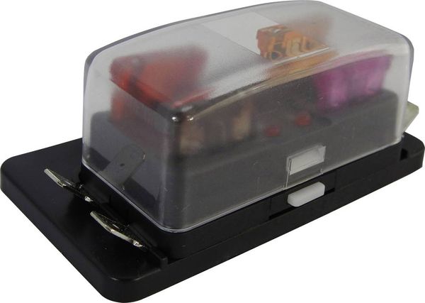 Produktbild: SecoR&uuml;t FHA504 LED Stromkreisverteiler Flachsicherung Standard Pole 4 30A 1St.