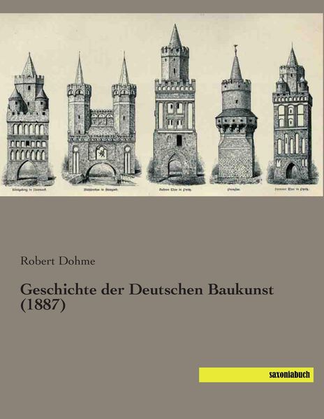 Produktbild: Geschichte der Deutschen Baukunst (1887)