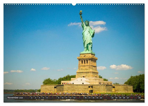 Produktbild: Stadtansichten New York (Wandkalender 2026 DIN A2 quer), CALVENDO Monatskalender