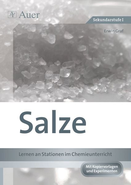 Produktbild: Salze - Lernen an Stationen im Chemieunterricht