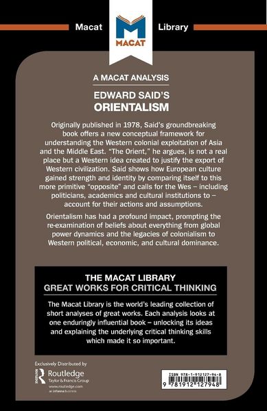 Produktbild: An Analysis of Edward Said's Orientalism