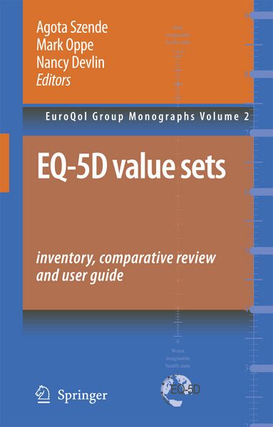 Produktbild: EQ-5D Value Sets: Inventory, Comparative Review and User Guide