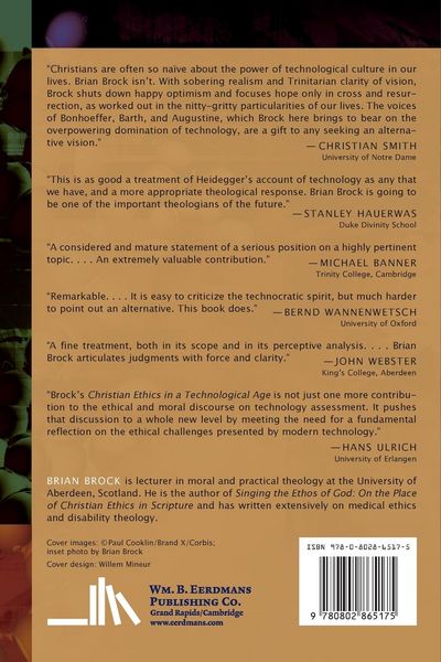 Produktbild: Christian Ethics in a Technological Age