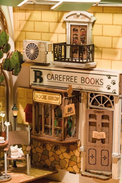 Produktbild: Book Nook DIY B&uuml;cherecke Sunshine Town