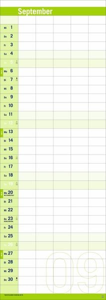 Produktbild: Allround-Familienplaner Vertical Kalender 2027