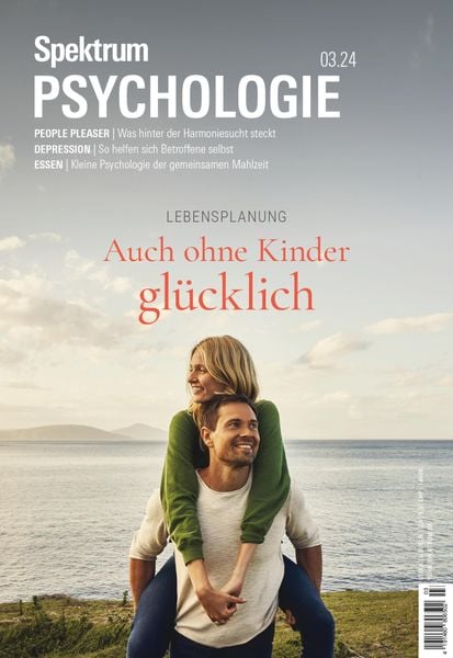 Produktbild: Spektrum Psychologie 3/2024 - Auch ohne Kinder gl&uuml;cklich