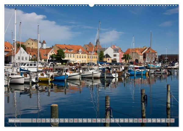 Produktbild: D&auml;nemark - Ostseek&uuml;ste (Wandkalender 2026 DIN A2 quer), CALVENDO Monatskalender
