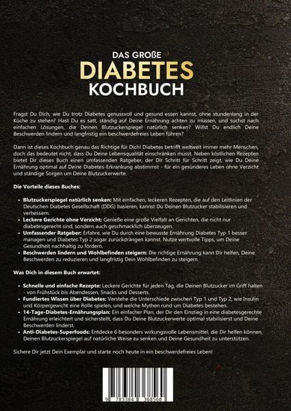Produktbild: Das gro&szlig;e Diabetes Kochbuch