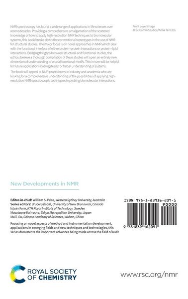 Produktbild: NMR Spectroscopy for Probing Functional Dynamics at Biological Interfaces