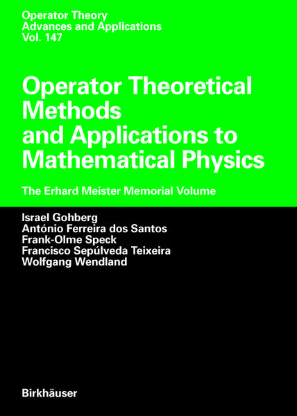 Produktbild: Operator Theoretical Methods and Applications to Mathematical Physics