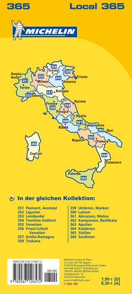Produktbild: Michelin Sizilien