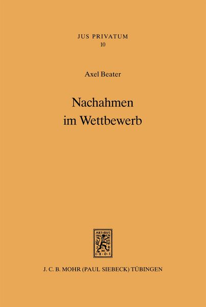 Produktbild: Nachahmen im Wettbewerb