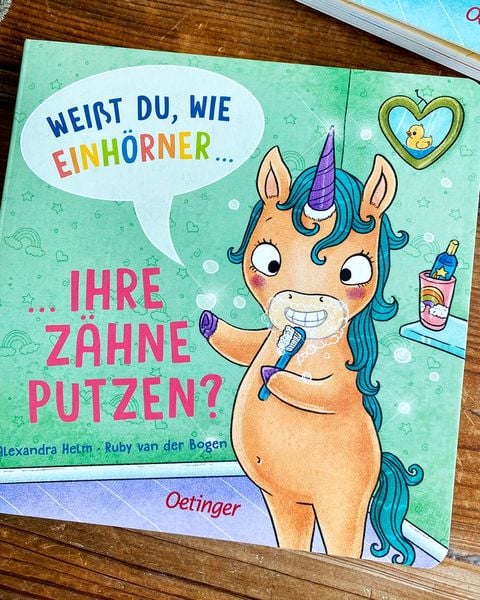Produktbild: Wei&szlig;t du, wie Einh&ouml;rner ihre Z&auml;hne putzen?